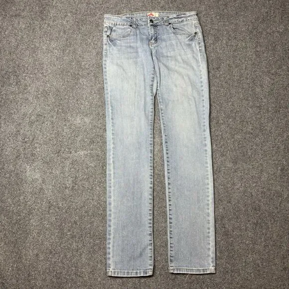Forever 21 Skinny Light Wash Blue Jeans Vintage Size 28 - Picture 3 of 9